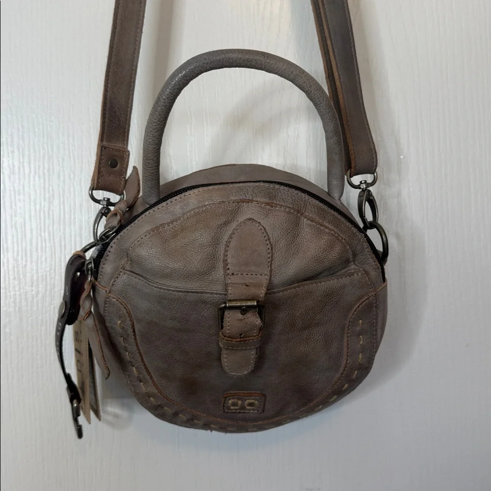 Bed Stu Arenfield Leather Bag in Icicle Gray - Picture 2 of 13